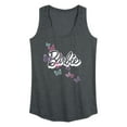 thumbnail image 1 of Barbie - Butterlfies Flutter - Women's Racerback Tank Top, 1 of 4