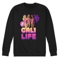 thumbnail image 1 of Barbie - Cali Life - Beach Buddies - Men's Crew Neck Fleece Pullover, 1 of 4