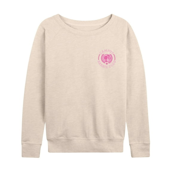 Barbie - Campus Club - Women's Lightweight French Terry Long Sleeve Shirt