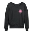 thumbnail image 1 of Barbie - Campus Club - Women's Lightweight French Terry Long Sleeve Shirt, 1 of 5