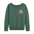 thumbnail image 1 of Barbie - Campus Club - Women's Lightweight French Terry Long Sleeve Shirt, 1 of 5