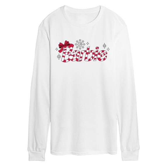 Barbie - Candy Cane - Men's Long Sleeve Graphic T-Shirt
