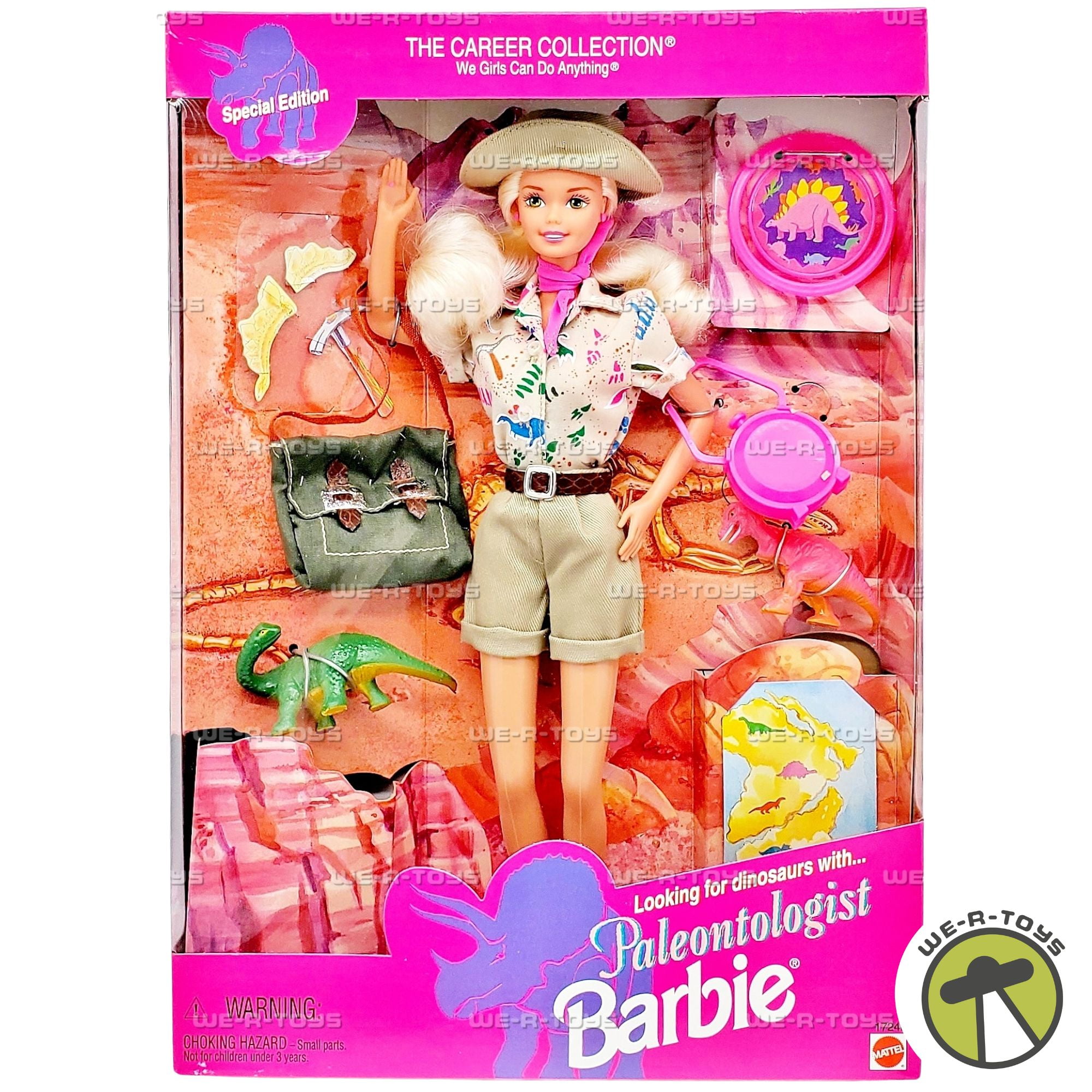 Barbie Career Collection Paleontologist Doll Special Edition Blond