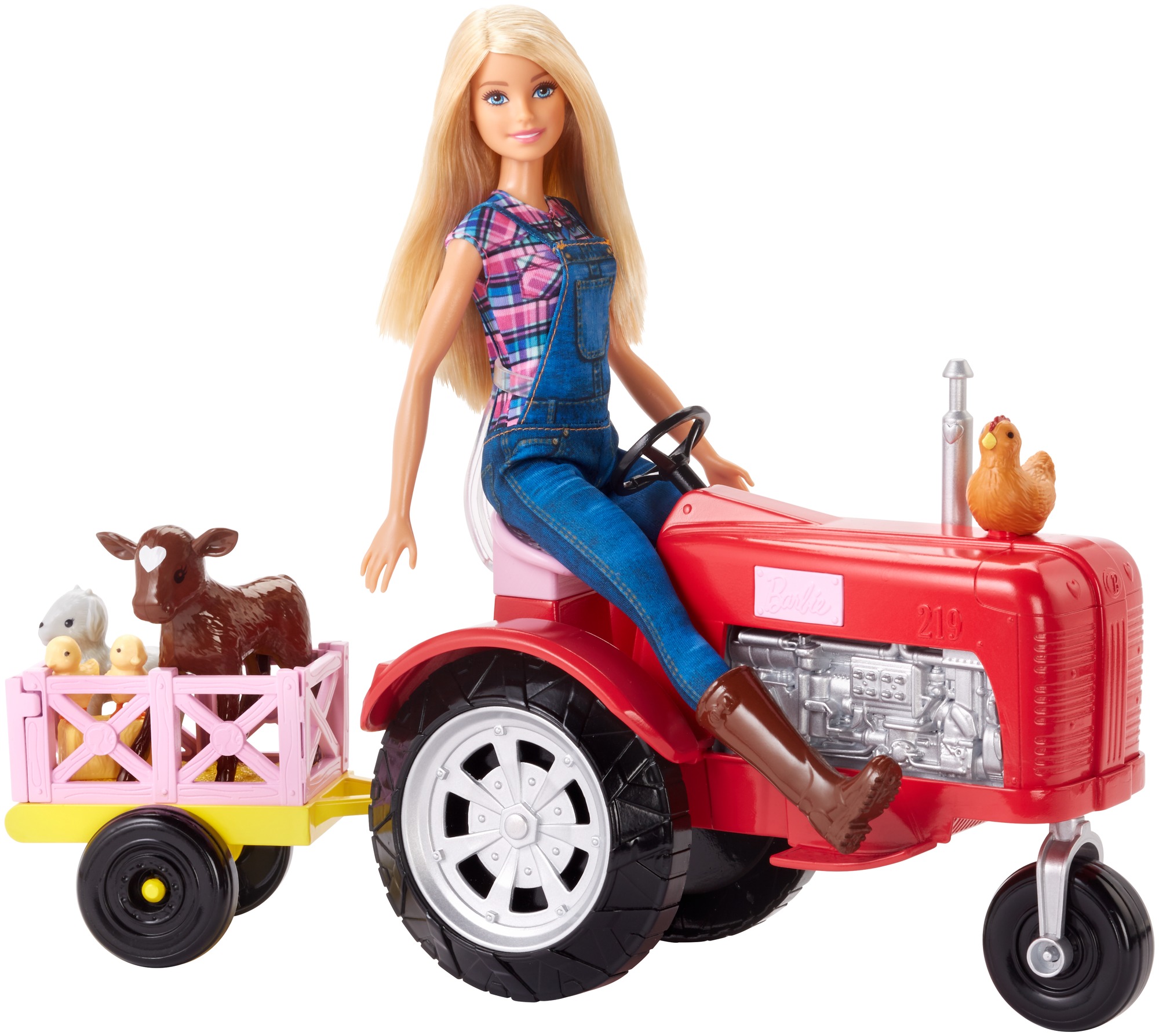 Barbie Careers Farmer Doll and Tractor with Themed Accessories - image 1 of 12