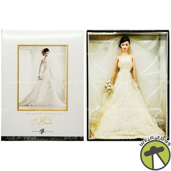 Barbie Carolina Herrera Bride Collectible Dolls Blue, 3 lb