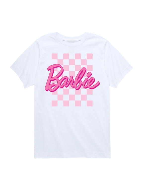 - Checkered Logo Boys' Short Sleeve Graphic T-Shirt