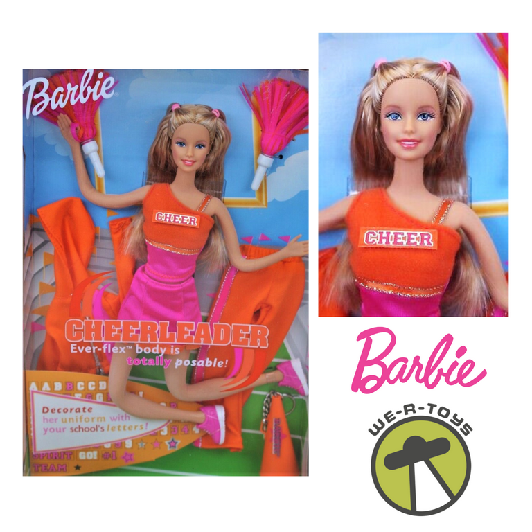 Cheerleader barbie cheap walmart