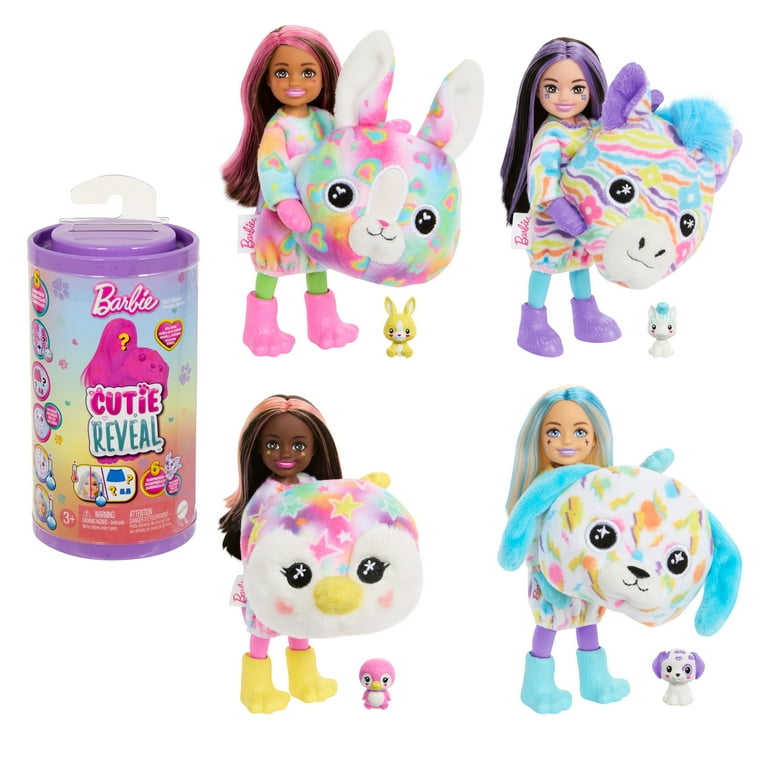 Barbie Chelsea Cutie Reveal Color Dream Series Small Doll