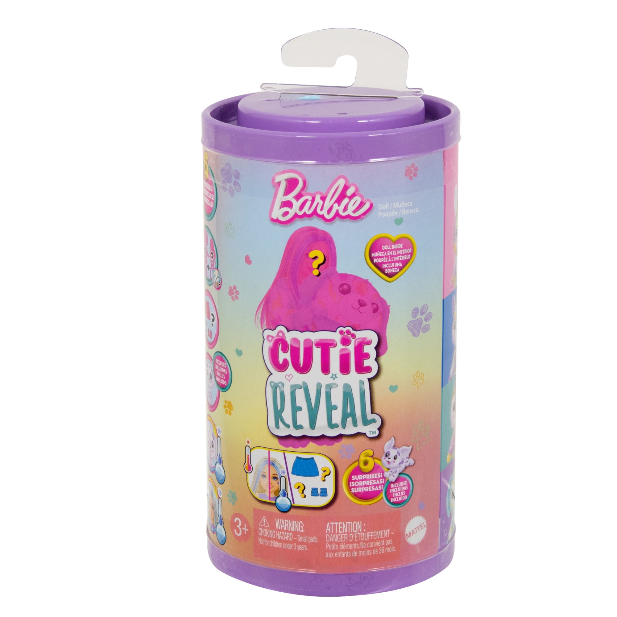 Walmart exclusive discounts  Barbie Chelsea Cutie Reveal Color Dream Series Small Doll & Accessories (Styles May Vary)