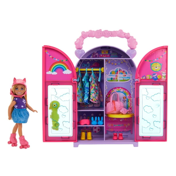 Barbie Chelsea Doll Playset for Kindergarten Role-Play Activities