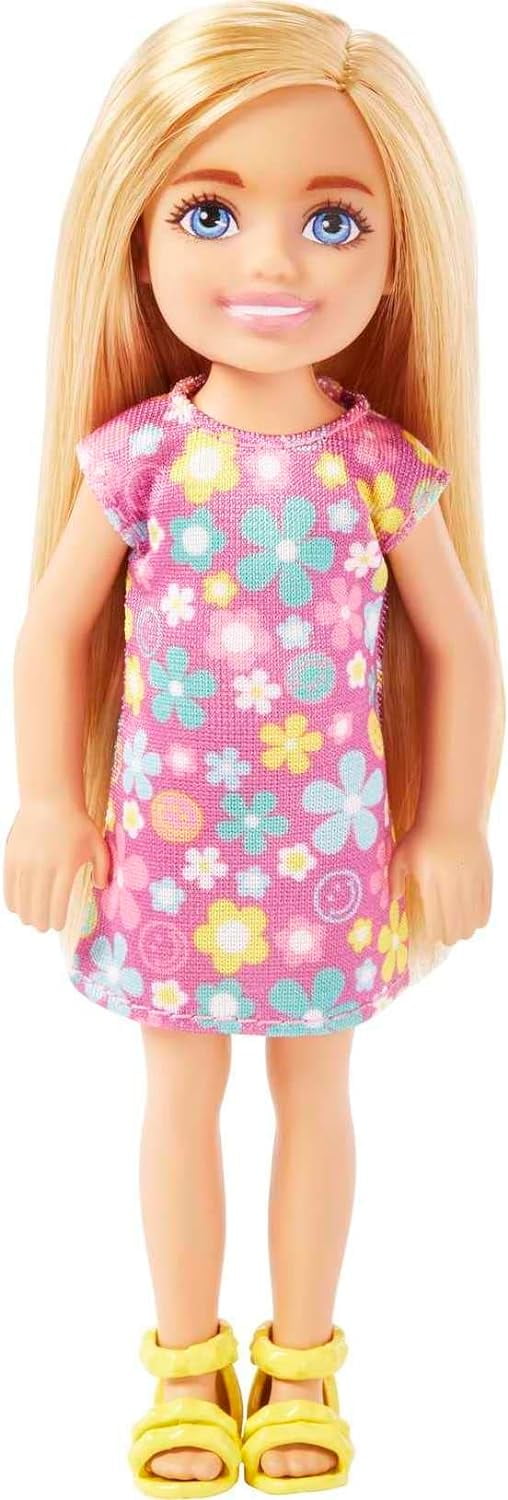 Barbie Chelsea Doll, Small Doll with Long Blonde Hair & Blue Eyes