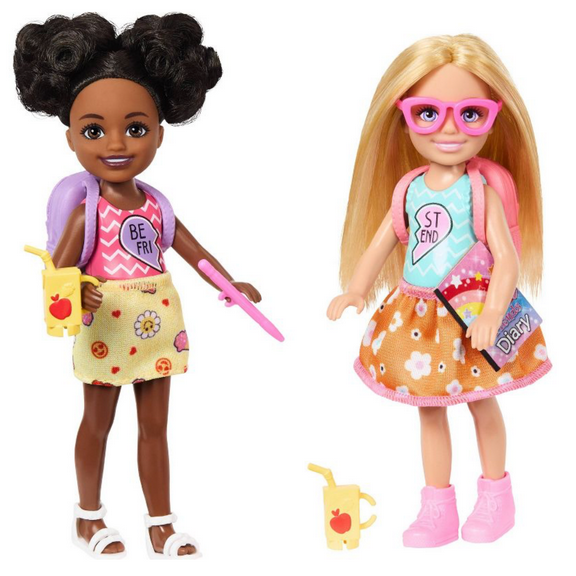 Barbie Chelsea Play Together Doll Pack, 2 Small Dolls, BFF Toy