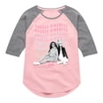 thumbnail image 1 of Barbie - Choose Kindness - Toddler And Youth Girls Raglan Graphic T-Shirt, 1 of 3