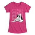 thumbnail image 1 of Barbie - Choose Kindness - Toddler And Youth Girls Raglan Graphic T-Shirt, 1 of 4