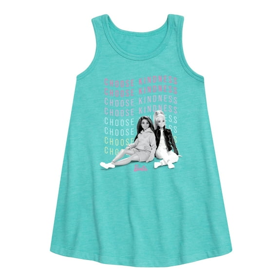 Barbie - Choose Kindness - Toddler and Youth Girls A-line Dress