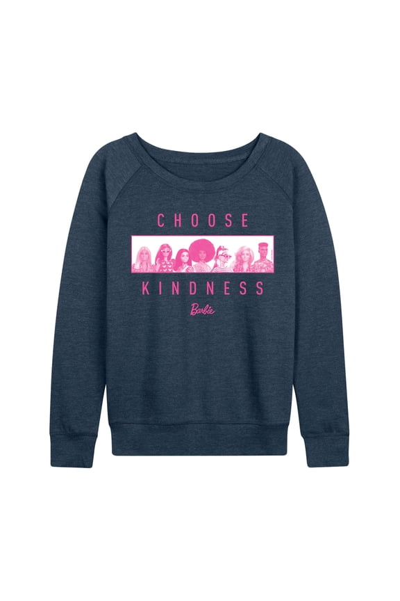 - Choose Kindness - Women's Lightweight French Terry Long Sleeve Shirt