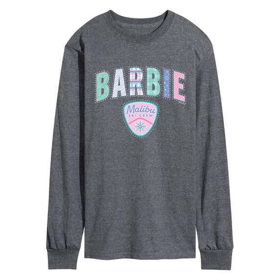 Barbie - Christmas Pattern - Men's Long Sleeve Graphic T-Shirt