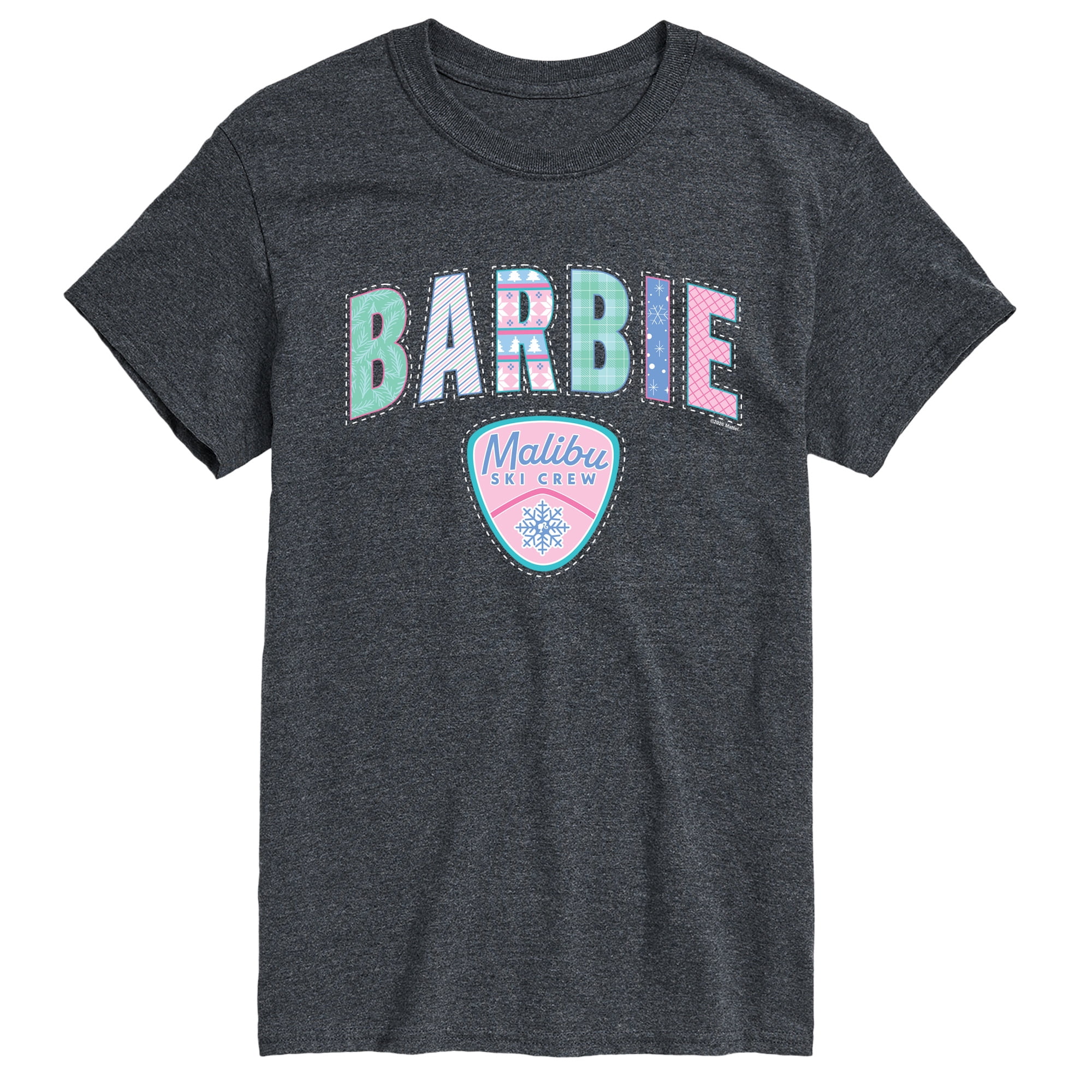 Barbie - Christmas Pattern - Men's Short Sleeve Graphic T-Shirt ...