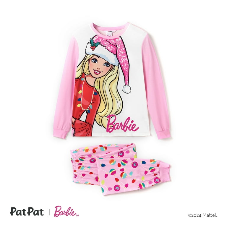 Barbie christmas pajamas hotsell