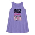 thumbnail image 1 of Barbie - Classic Dolls - Let's Play - Toddler and Youth Girls A-line Dress, 1 of 3