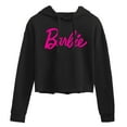 thumbnail image 1 of Barbie - Classic Logo - Juniors Cropped Pullover Hoodie, 1 of 4