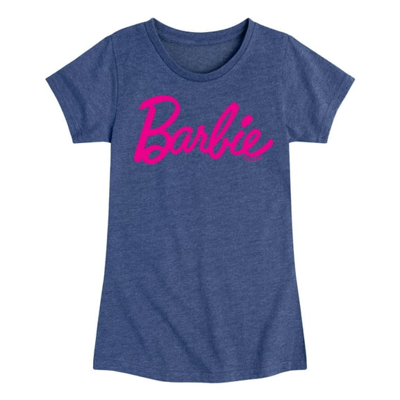 Barbie - Classic Logo - Toddler And Youth Girls Short Sleeve Graphic T-Shirt
