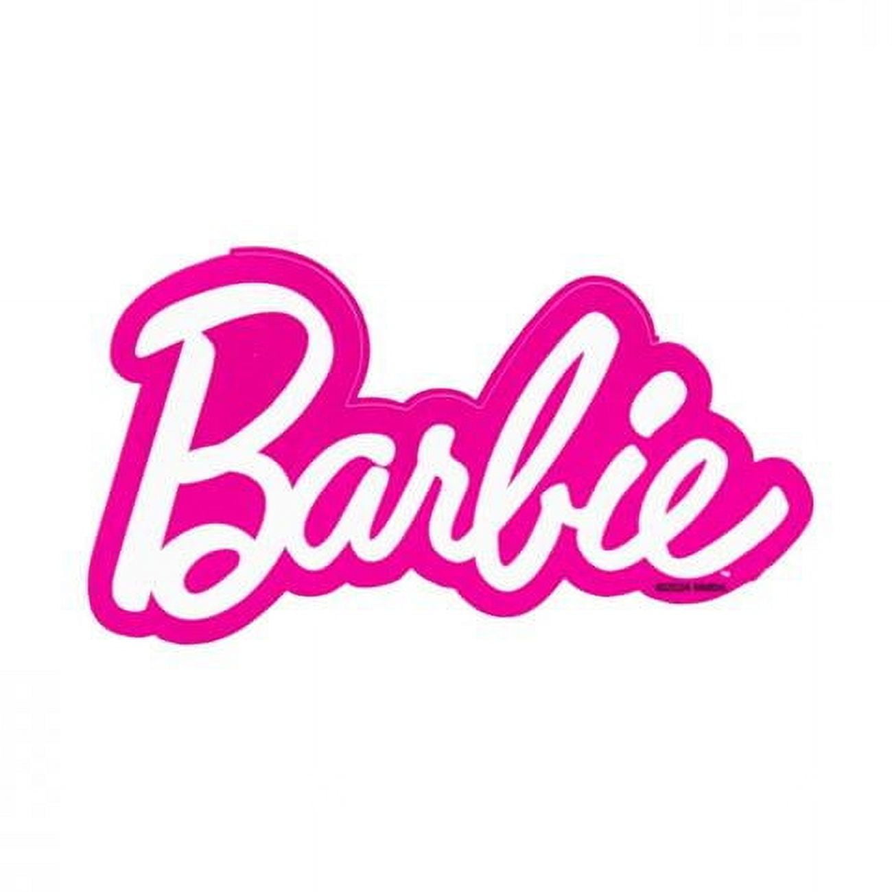 Barbie 892488 Classic Logo Vinyl Sticker