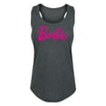 thumbnail image 1 of Barbie - Classic Logo - Women's Racerback Tank Top, 1 of 5