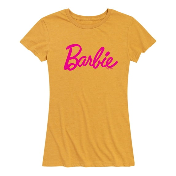 Barbie - Classic Logo - Women's Short Sleeve Graphic T-Shirt - Casual Fit - Sizes SM through 4X