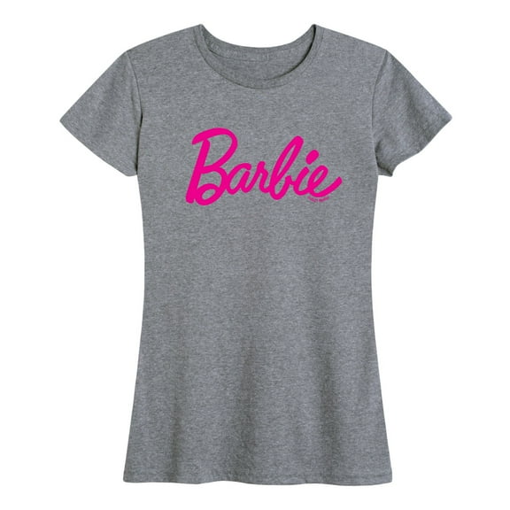 Barbie - Classic Logo - Women's Short Sleeve Graphic T-Shirt - Casual Fit - Sizes SM through 4X