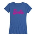 thumbnail image 1 of Barbie - Classic Logo - Women's Short Sleeve Graphic T-Shirt - Casual Fit - Sizes SM through 4X, 1 of 4