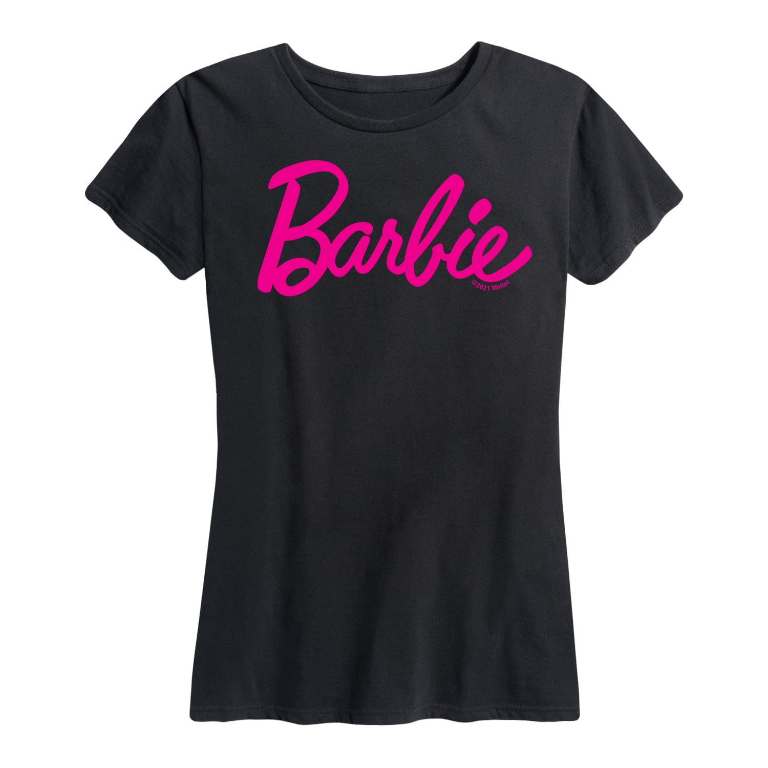 Barbie - Classic Logo - Women's Short Sleeve Graphic T-Shirt - Walmart.com