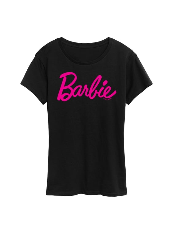 - Classic Pink Logo Women's Short Sleeve Graphic T-Shirt