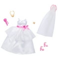thumbnail image 1 of Barbie Clothes, Bridal Fashion Pack for Barbie Doll on Wedding Day (1 Outfit & Accessories), 1 of 4