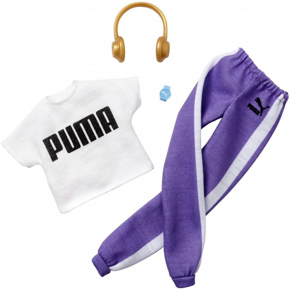 Barbie Puma Branded Outfit For Barbie Doll With 2 Accessories Walmart.com