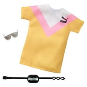 Barbie Clothes: Puma Branded Outfit For Barbie Doll With 2 Accessories