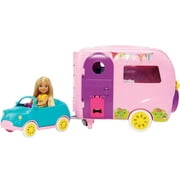 Barbie DreamCamper Vehicle Playset with 60 Accessories Including Pool and  30-inch Slide