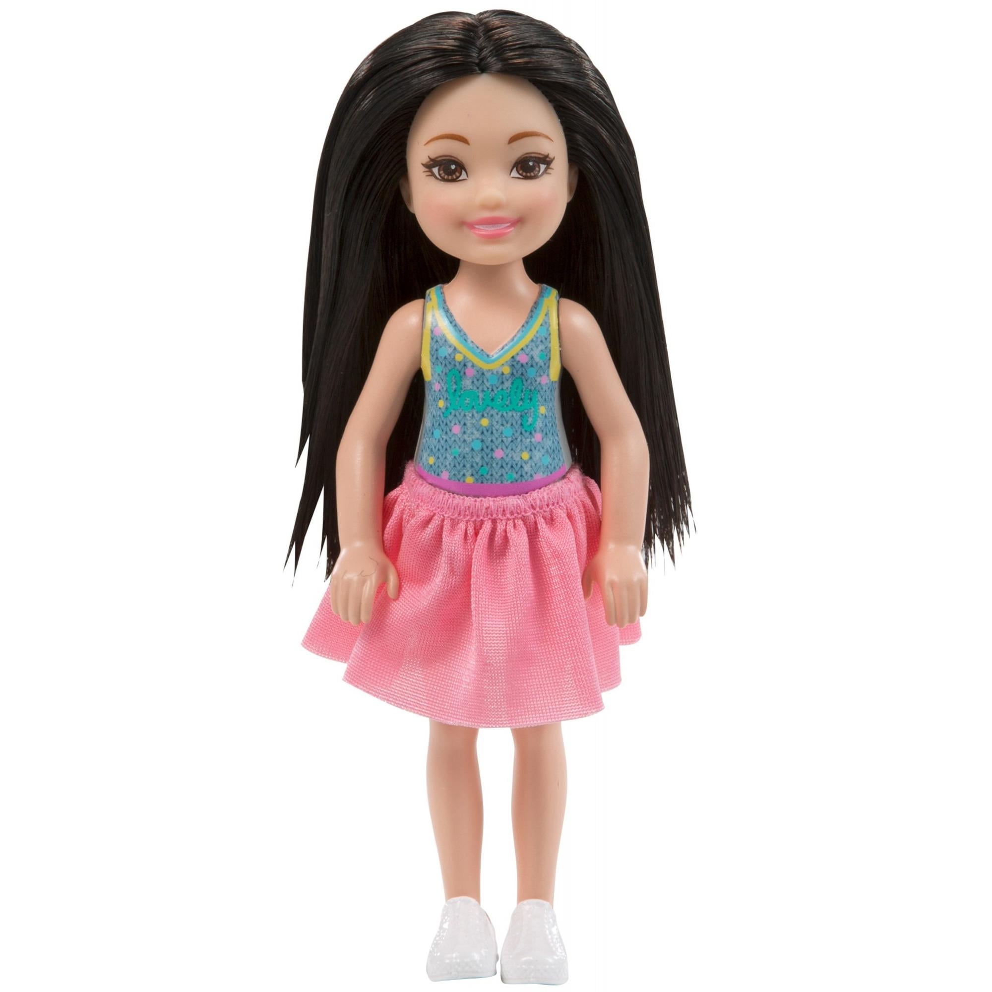 Barbie Club Chelsea Doll Black Hair Walmart