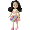 thumbnail image 1 of Barbie Club Chelsea Doll with Kitten & Ice Cream Themed Outfit, 1 of 5