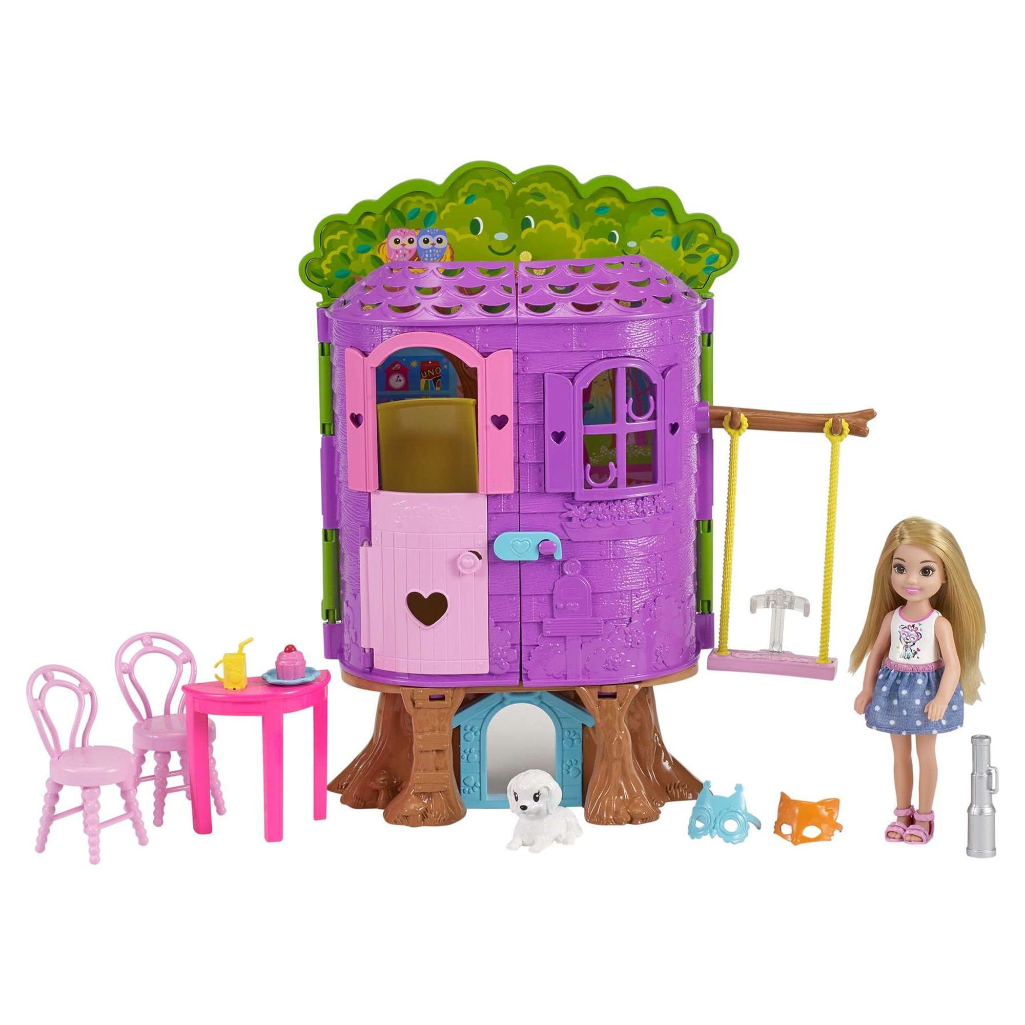 Barbie Club Chelsea Treehouse Dollhouse Playset with Accessories - image 1 of 10