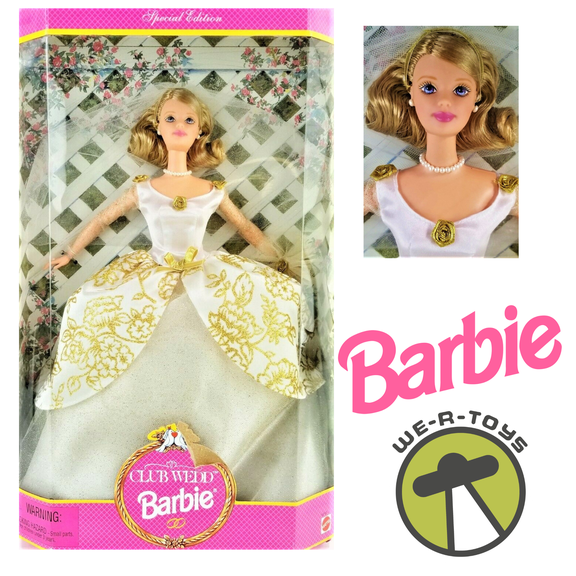 Barbie Club Wedd Blonde 1997 Doll [Toy]