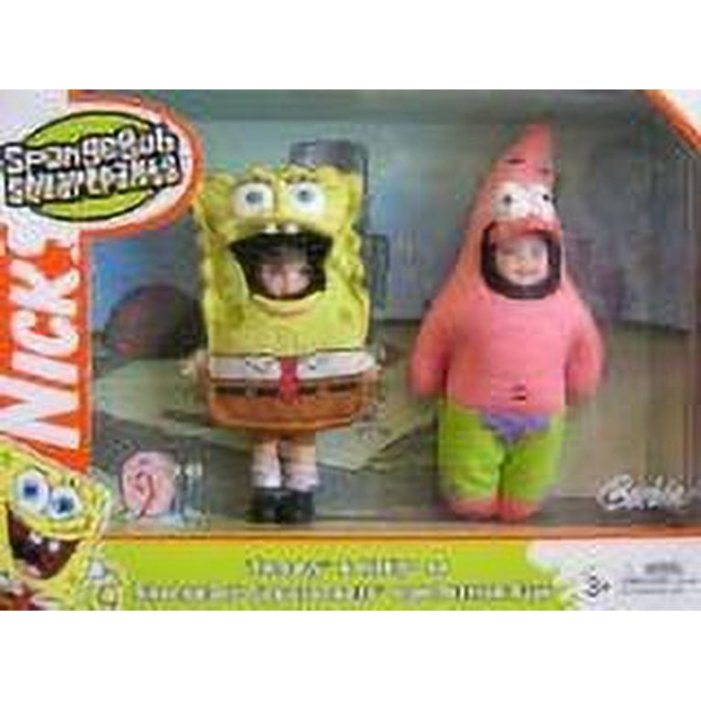 Mattel Barbie Kelly and Tommy Doll Set as SpongeBob SquarePants - Main Image