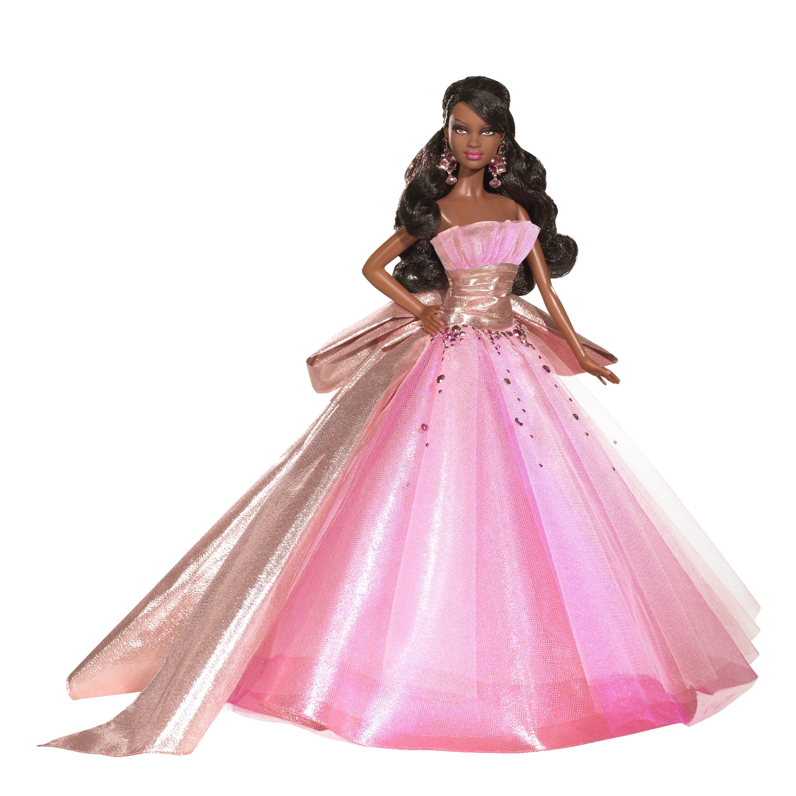 Barbie Collector 2009 Holiday African-American Doll, N6557, 13in