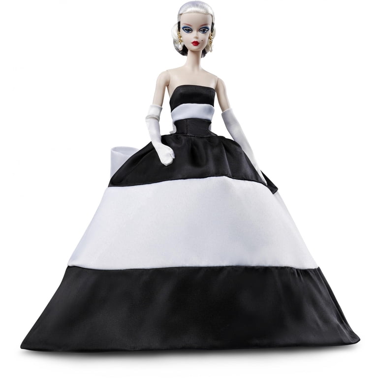 Barbie Collector BFMC Doll, Wearing Black and White Ball Gown - Walmart.com Barbie Collector BFMC Doll, Wearing Black and White Ball Gown - Walmart.com