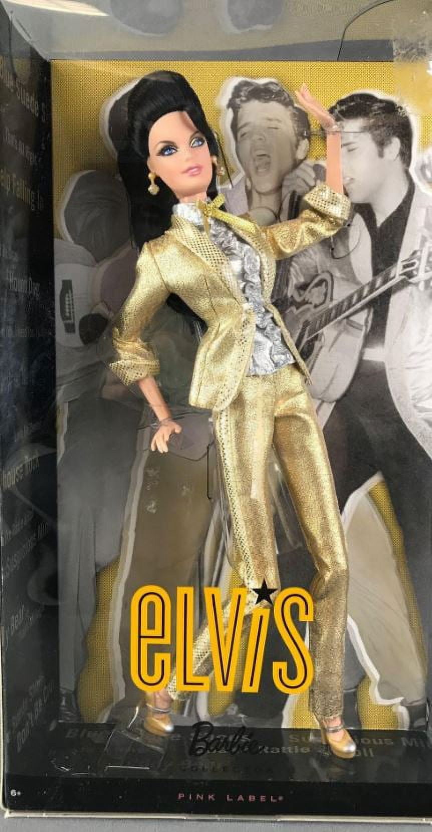 Barbie Collector Barbie Loves Elvis Doll - Walmart.com