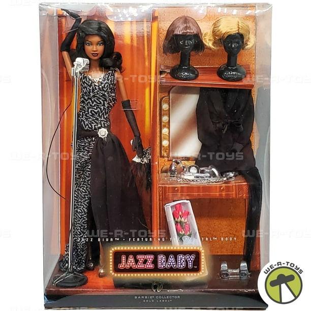 その他 Barbie Jazz DIVA - Pivotal Body Gold Lbl Barbie Doll for Preschool Classroom Storytelling & Role-Playing