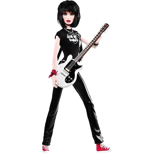 Barbie Collector Joan Jett Ladies of the '80s Doll Pink Label 2009 Mattel R4461