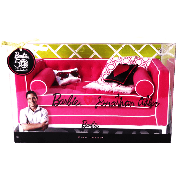 Barbie Collector Pink Label Jonathan Adler Happy Chic Giftset 2009 Mattel R4158