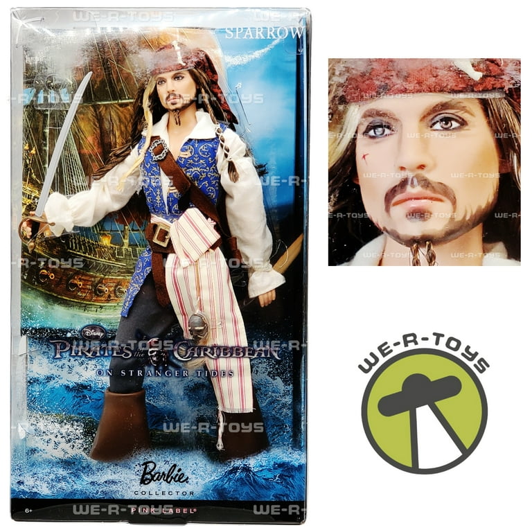 Barbie Pirates of the Caribbean On Stranger Tides Captain Jack