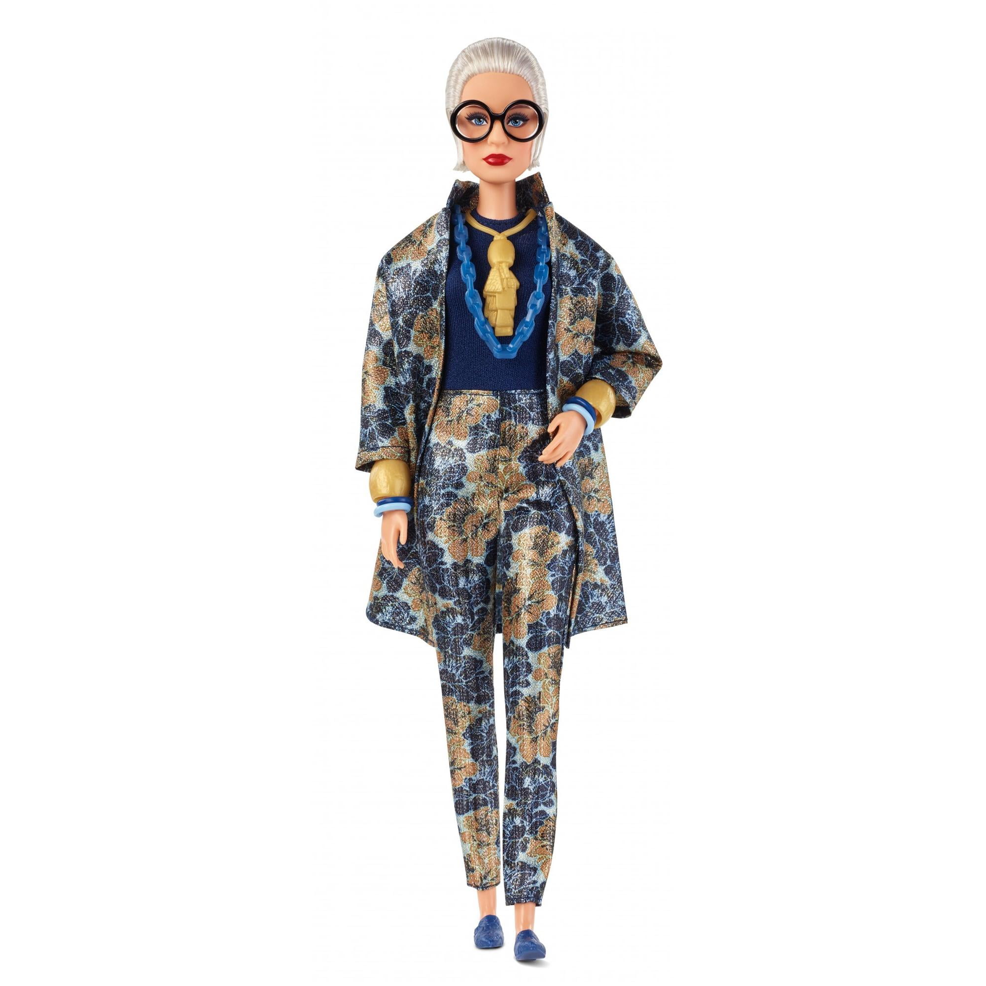Barbie Collector Styled by Iris Apfel Doll with Floral Suit